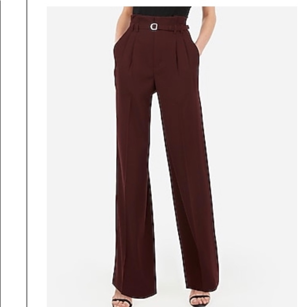 Express High Waisted Wide Leg Pants